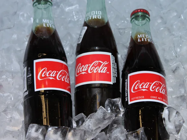 Mexican Coke glass bottle